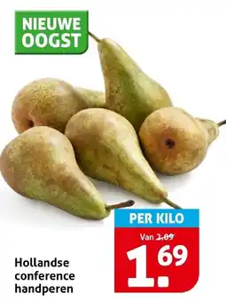 Hoogvliet Hollandse conference handperen aanbieding