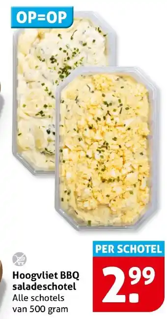 Hoogvliet Hoogvliet BBQ saladeschotel aanbieding
