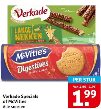 Hoogvliet Verkade Specials of McVities aanbieding