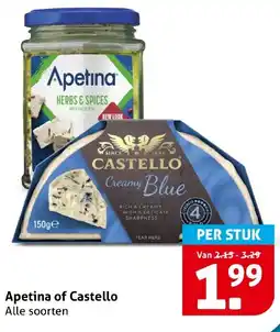 Hoogvliet Apetina of Castello aanbieding