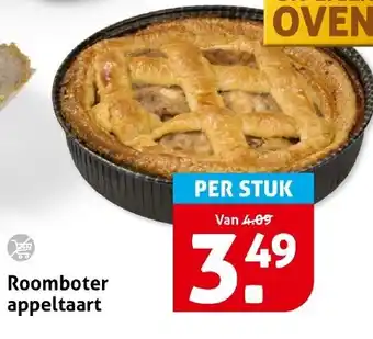 Hoogvliet Roomboter appeltaart aanbieding