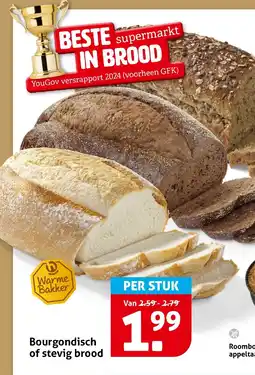 Hoogvliet Bourgondisch of stevig brood aanbieding