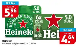 Hoogvliet Heineken aanbieding