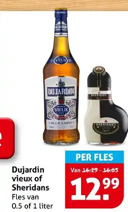 Hoogvliet Dujardin vieux of Sheridans aanbieding