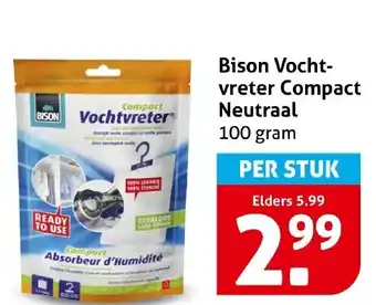 Hoogvliet Bison Vocht- vreter Compact Neutraal aanbieding