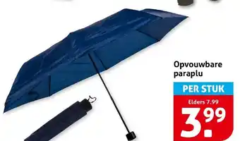 Hoogvliet Opvouwbare paraplu aanbieding