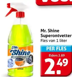Hoogvliet Mr. Shine Superontvetter aanbieding