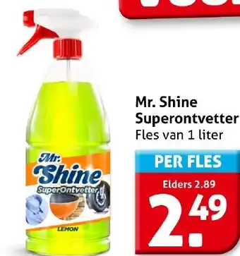 Hoogvliet Mr. Shine Superontvetter aanbieding
