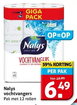 Hoogvliet Nalys vochtvangers aanbieding