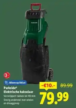 Lidl Elektrische hakselaar aanbieding