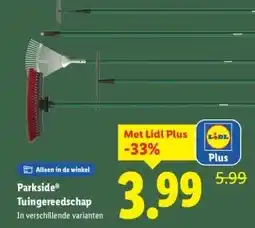 Lidl Tuingereedschap aanbieding