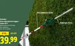 Lidl Accu-telescopische heggen- schaar 20 V aanbieding