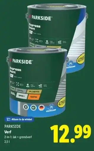 Lidl Verf aanbieding