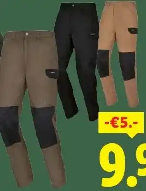 Lidl Werkbroek aanbieding