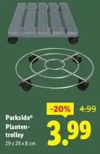Lidl Planten- trolley aanbieding