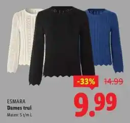 Lidl Dames trui aanbieding