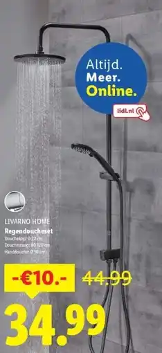 Lidl Regendoucheset aanbieding