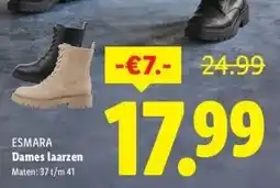 Lidl Dames laarzen aanbieding