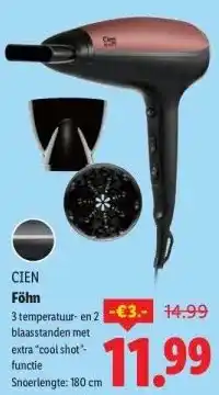 Lidl Föhn aanbieding