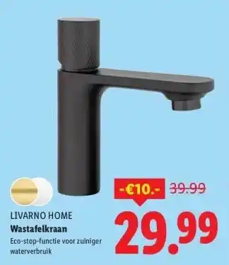 Lidl Wastafelkraan aanbieding