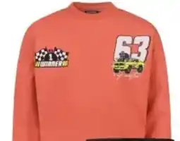 Tuunte Sweatshirt unlocked oranje aanbieding