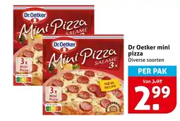 Hoogvliet Dr Oetker mini pizza aanbieding