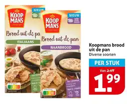 Hoogvliet Koopmans brood uit de pan aanbieding