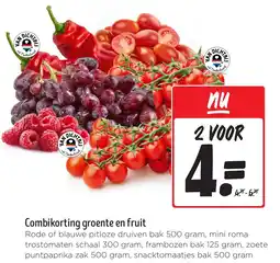 Jumbo Combikorting groente en fruit aanbieding