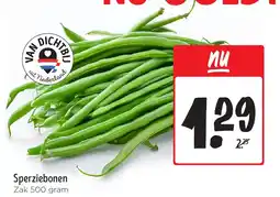 Jumbo Sperziebonen aanbieding