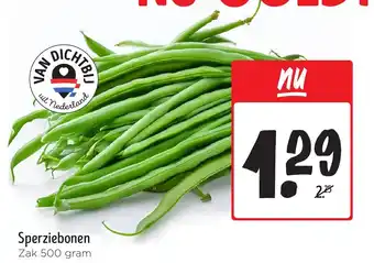 Jumbo Sperziebonen aanbieding