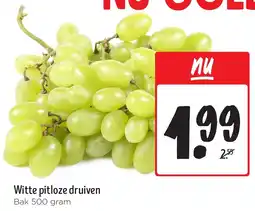 Jumbo Witte pitloze druiven aanbieding