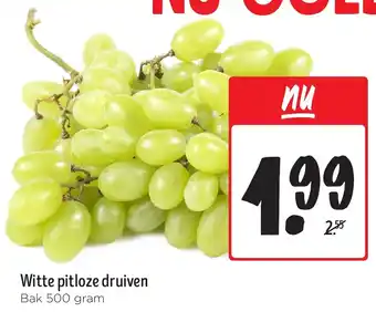 Jumbo Witte pitloze druiven aanbieding