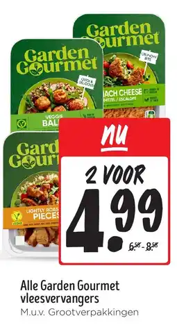Jumbo Alle Garden Gourmet vleesvervangers aanbieding