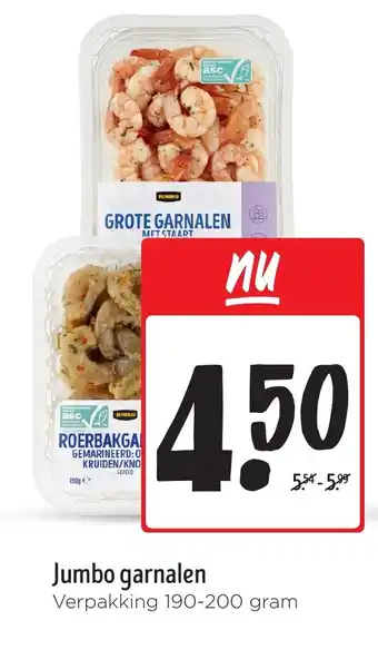 Jumbo Jumbo garnalen aanbieding