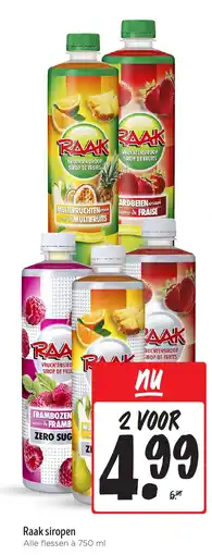 Jumbo Raak siropen aanbieding