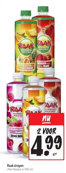 Jumbo Raak siropen aanbieding