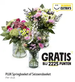 Jumbo PLUK Springboeket of Seizoensboeket aanbieding