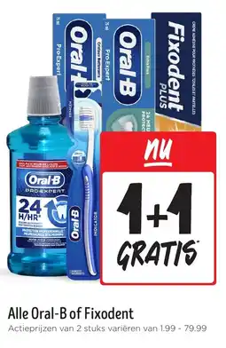 Jumbo Alle Oral-B of Fixodent aanbieding