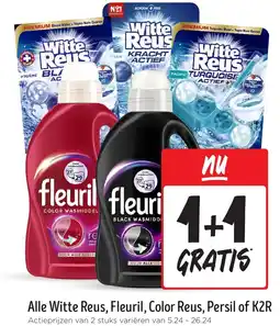 Jumbo Alle Witte Reus, Fleuril, Color Reus, Persil of K2R aanbieding
