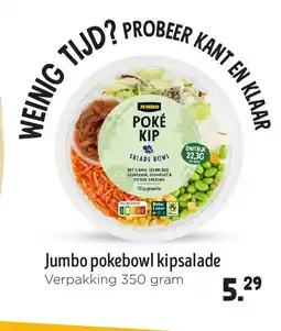 Jumbo Jumbo pokebowl kipsalade aanbieding