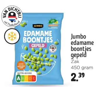 Jumbo Jumbo edamame boontjes gepeld aanbieding