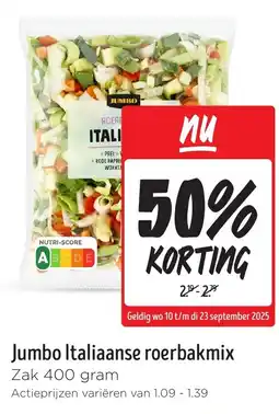 Jumbo Jumbo Italiaanse roerbakmix aanbieding