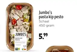 Jumbo Jumbo's pasta kip pesto aanbieding