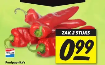 Nettorama Puntpaprika's aanbieding