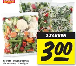 Nettorama Roerbak of wokgroenten aanbieding