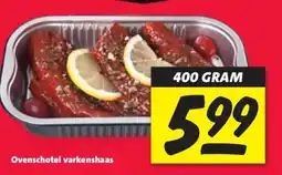 Nettorama Ovenschotel varkenshaas aanbieding