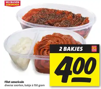 Nettorama Filet americain aanbieding