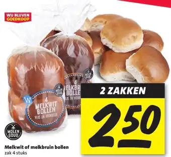 Nettorama Melkwit of melkbruin bollen aanbieding