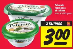 Nettorama Paturain roomkaas of cuisine aanbieding