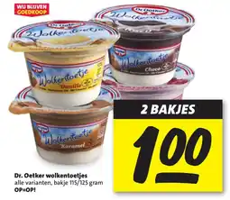 Nettorama Dr. Oetker wolkentoetjes aanbieding